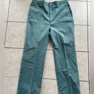 Haggar Men's Green dress pants slacks size 36x29.5